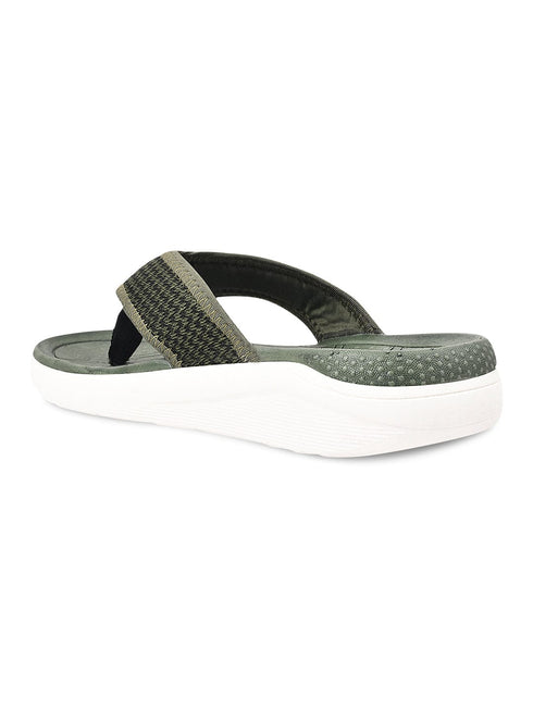 SL-406 Green Men's Flip Flops